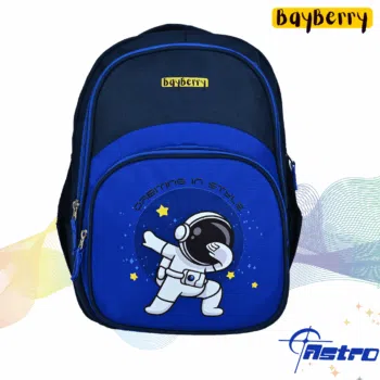 Bayberry Astro Series Kids School Bag – Space Theme Navy Blue Backpack